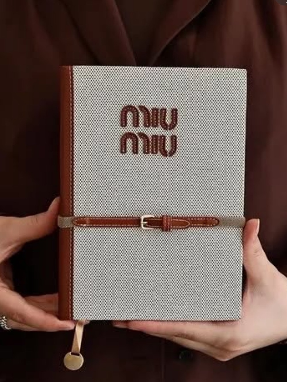 MIU MIU lined Notebook New GWP
